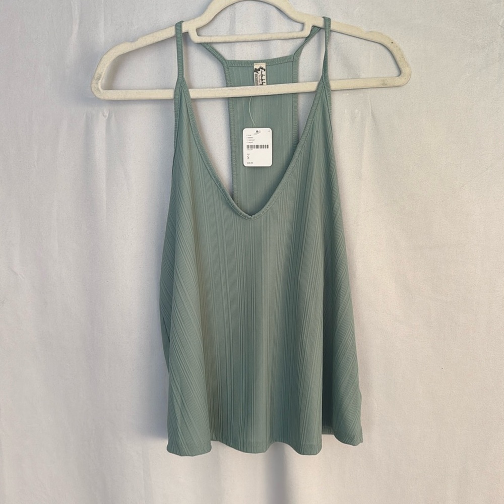 FREE PEOPLE Intimately Loose Teal Top